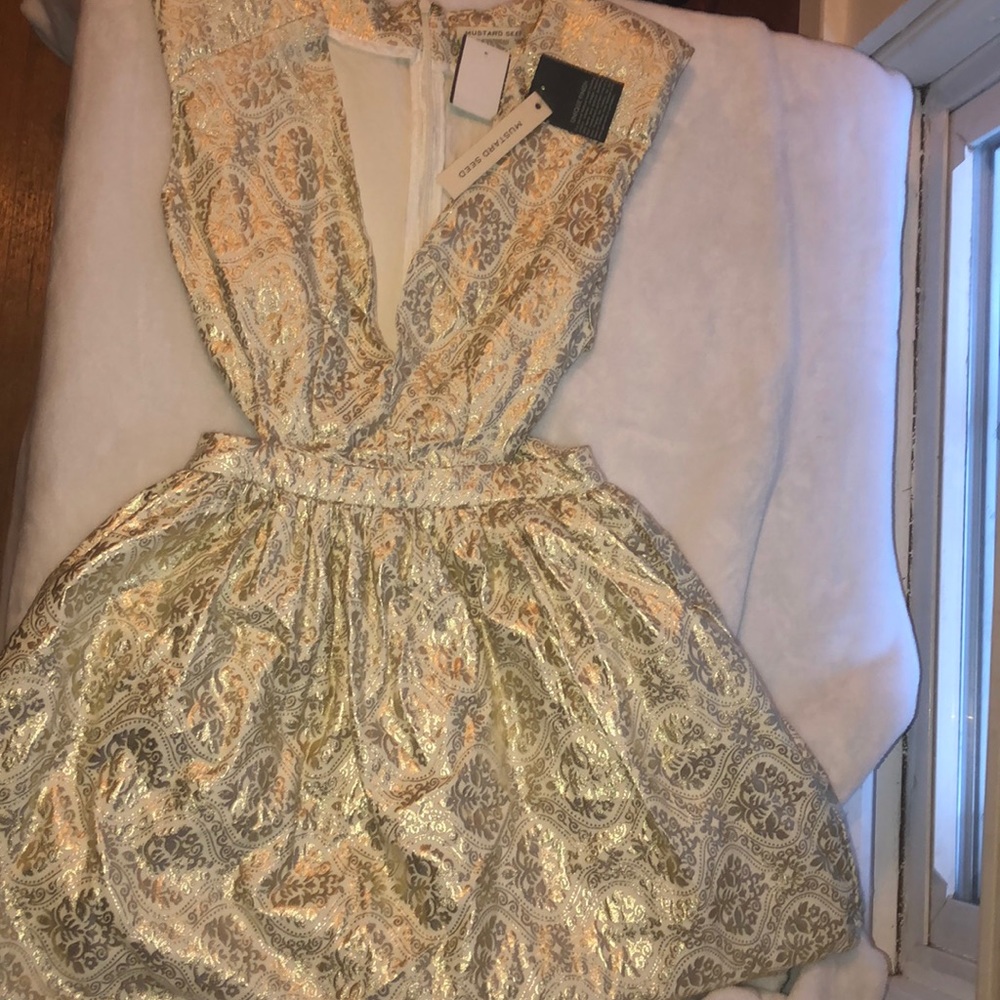 New Mustard Seed Summer  Mini Dress